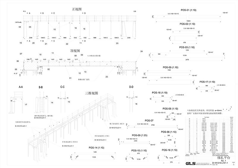 binding platform drawing